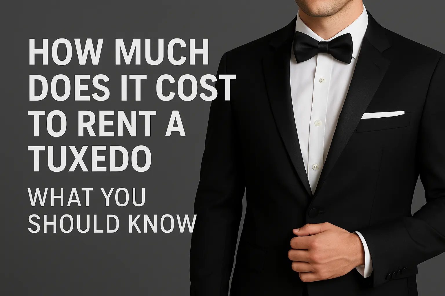 How Much Does It Cost to Rent a Tuxedo