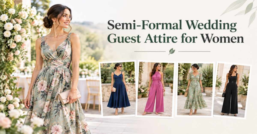 Semi-Formal Wedding Attire for Women