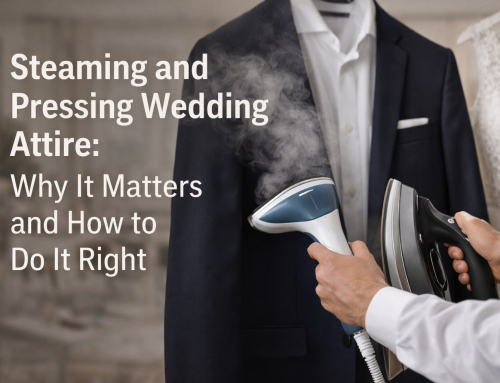 Steaming and Pressing Wedding Attire: Why It Matters and How to Do It Right